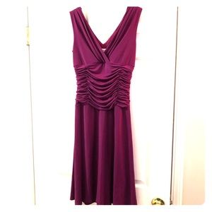 Fuschia Fit & Flare from Dress Barn